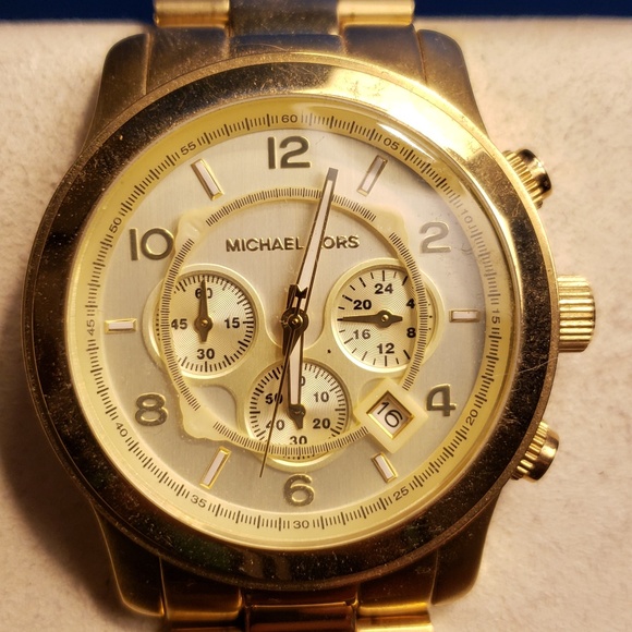 Gold Men's Michael Kors Watch - Picture 1 of 4